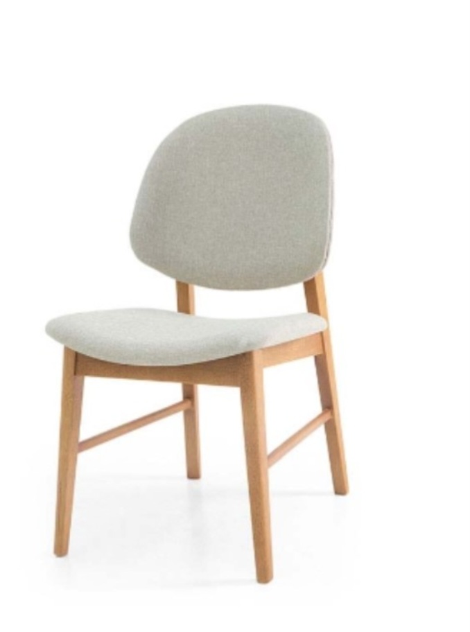 Cadeira de design com acabamento sofisticado